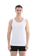 Cottons & Clouds Erkek İkili U Yaka Kalın Askılı Atlet CC9678