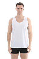 Cottons & Clouds Erkek İkili U Yaka Kalın Askılı Atlet CC9225