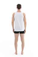 Cottons & Clouds Erkek İkili U Yaka Kalın Askılı Atlet CC9225