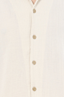 Finesuits Apaş Yaka Kısa Kollu Müslin Pijama Takımı 251E16SV