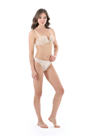 Shefame Kadın Dantel Detaylı Normal Bel Tanga Külot 1121MB