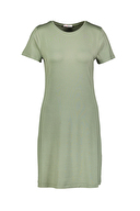 Shefame Kadın Yuvarlak Yaka Kısa Kollu Gecelik 251K16MB