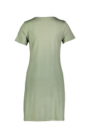 Shefame Kadın Yuvarlak Yaka Kısa Kollu Gecelik 251K16MB