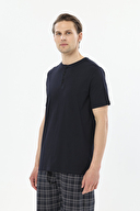 Finesuits Ekoseli Patlı Yaka Kısa Kollu Pijama Takımı 251E05SV