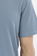 Finesuits Polo Yaka Kısa Kollu Waffle Şort Takımı 251E07SV