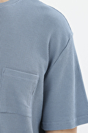 Finesuits Bisiklet Yaka Kısa Kollu Waffle Pijama Takımı 251E08SV