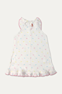 Funfair Kız Çocuk Kelebek Desenli Bisiklet Yaka Müslin Gecelik 251KC02SV