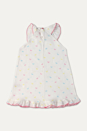 Funfair Kız Çocuk Kelebek Desenli Bisiklet Yaka Müslin Gecelik 251KC02SV