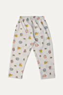 Funfair Kız Çocuk Kirpi Desenli Bisiklet Yaka Kısa Kollu Pijama Takımı 251KC04SV