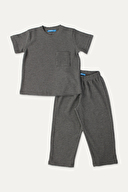 Funfair Erkek Çocuk Baskılı Bisiklet Yaka Kısa Kollu Pijama Takımı 251EC02SV