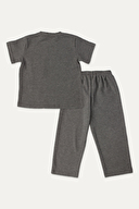 Funfair Erkek Çocuk Baskılı Bisiklet Yaka Kısa Kollu Pijama Takımı 251EC02SV