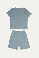 Funfair Erkek Çocuk Bisiklet Yaka Kısa Kollu Şort Takımı 251EC03SV