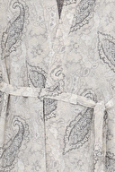 Shefame Kadın Şal Desenli İnce Askılı Uzun Gecelik Sabahlık Takımı 251K10SV