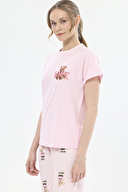 Shefame Kadın Ayıcık Desenli Kısa Kollu Pijama Takımı 251K31SV