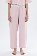 Shefame Kadın Renkli Garnili Bel Düz Paça Pijama Altı 251K48SV