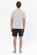 Finesuits Bisiklet Yaka Kısa Kollu Süprem Şort Takımı 251E17SV