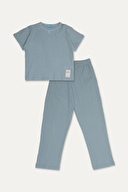 Funfair Erkek Çocuk Baskılı Bisiklet Yaka Kısa Kollu Pijama Takımı 251EC06SV