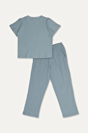 Funfair Erkek Çocuk Baskılı Bisiklet Yaka Kısa Kollu Pijama Takımı 251EC06SV