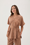 Cottons & Clouds Kadın Bol Kesim Pijama Takımı CC5875