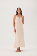 Cottons & Clouds Kadın Muslin Ev Elbisesi CC5867