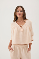 Cottons & Clouds Kadın Muslin Şort Takım CC5873