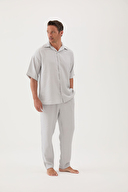 Cottons & Clouds Erkek Kısa Kollu Pijama Takımı CC6992