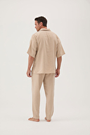 Cottons & Clouds Erkek Kısa Kollu Pijama Takımı CC6993