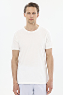 Finesuits Erkek Bisiklet Yaka Puantiyeli Kısa Kollu Pijama Takımı 251E05PP