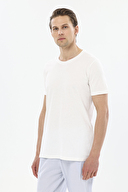 Finesuits Erkek Bisiklet Yaka Puantiyeli Kısa Kollu Pijama Takımı 251E05PP