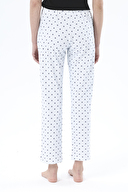 Shefame Kadın Kalp Baskılı Likralı Süprem Pijama Altı 251KTA22HY