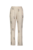 Shefame Kadın Üşüyen Panda Baskılı Likralı Viskon Pijama Altı 251KTA26HY