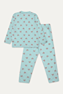 Funfair Kız Çocuk Uzun Kollu Full Baskılı Pijama Takımı 251KC14PL