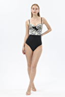 Shefame Kadın Soft Kaplı Desenli Mayo 251MY05BD