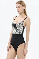 Shefame Kadın Soft Kaplı Desenli Mayo 251MY05BD