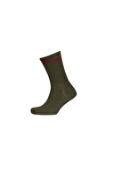 First Company Erkek Üçlü Desenli Pamuklu Soket Çorap 251E026BS