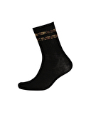 Shefame Kadın Üçlü Desenli Pamuklu Soket Çorap 251K029BS