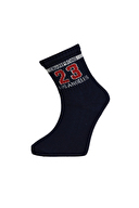 Funfair Erkek Çocuk Üçlü Desenli Pamuklu Soket Çorap 251EC23BS