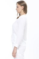 First Company Kadın V Yaka Müslin Takım 251K01OD