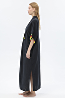 First Company Kadın İşlemeli Müslin Elbise 251K07OD