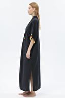 First Company Kadın İşlemeli Müslin Elbise 251K07OD