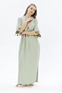 First Company Kadın İşlemeli Müslin Elbise 251K07OD