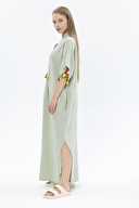 First Company Kadın İşlemeli Müslin Elbise 251K07OD