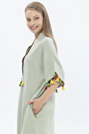 First Company Kadın İşlemeli Müslin Elbise 251K07OD