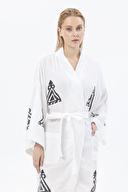 First Company Kadın Taş Baskılı Müslin Kimono 251K09OD