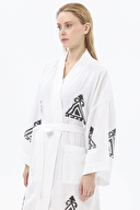 First Company Kadın Taş Baskılı Müslin Kimono 251K09OD