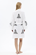 First Company Kadın Taş Baskılı Müslin Kimono 251K09OD
