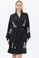 First Company Kadın Taş Baskılı Müslin Kimono 251K09OD