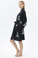 First Company Kadın Taş Baskılı Müslin Kimono 251K09OD
