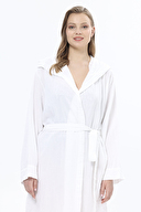 First Company Kadın Güneş Nakışlı Müslin Kapüşonlu Kimono 251K13OD