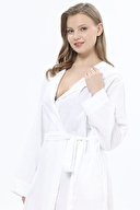 First Company Kadın Güneş Nakışlı Müslin Kapüşonlu Kimono 251K13OD